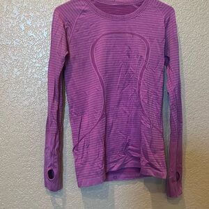 Vintage lululemon purple pink long sleeve no tags